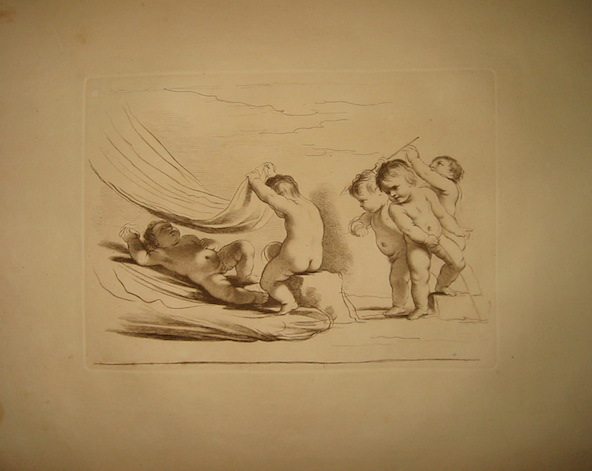 Bartolozzi Francesco (1727-1815) (Cinque putti che giocano) 1800 ca. Londra, presso J. & J. Boydell